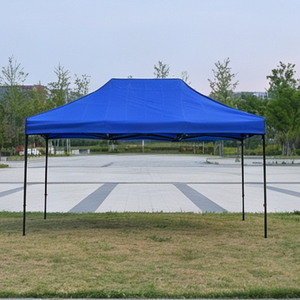 Tente de camping automatique imperméable 3x4,5m, tente extérieure multi-personnes, robuste, poteaux hexagonaux noirs brillants pour la vente en gros - Product Image 1