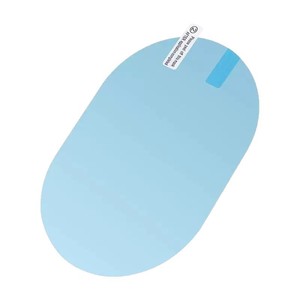 กระจกมองหลังรถยนต์ฟิล์มกันฝน PVC ป้องกันรอยขีดข่วนป้องกันหน้าต่างทรงกลมสำหรับวันฝนตก - Product Image 1