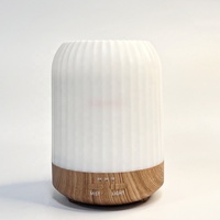 Diffuseur d'arômes à ultrasons USB pour voiture, humidificateur à lumière LED colorée, léger, faible bruit 30 dB, pour la maison et le sommeil
