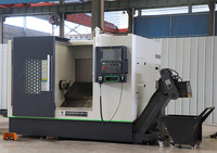 Goede kwaliteit fabrieksdirect CNC schuine beddraaibank TK56 draaicentrum GSK besturing enkele spindel middelzware hobby-machine