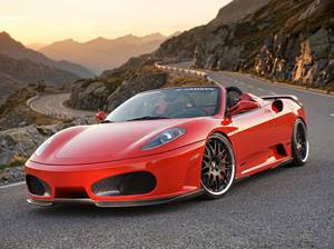 Kit carrosserie HM Style en fibre de carbone pour <span class=keywords><strong>Ferrari</strong></span> F430 : Lame avant, jupes latérales, diffuseur arrière, aileron – Tuning aérodynamique - Product Image 4