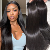 Royce Top Bone Extensions de cheveux raides Vierge Vietnamien Cuticule alignée Cheveux humains bruts 100% Extensions bruts non transformés