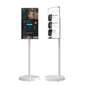 Stand By Me 21.5 Inch Rollable Smart Touch Screen Vertical Display Android 12 Family Must Have Stand By Me Movable Tv