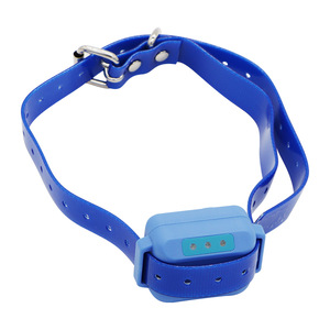 Collar de entrenamiento para perros con control remoto, alcance de 500M, recargable, multinivel, ajustable, para equipos de entrenamiento de perros, azul - Product Image 4