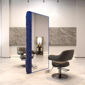 Espejo de Barbería Moderno de Gran Formato, Espejo de Pared para Estilismo, Muebles para Salón de Belleza - Product Image 5