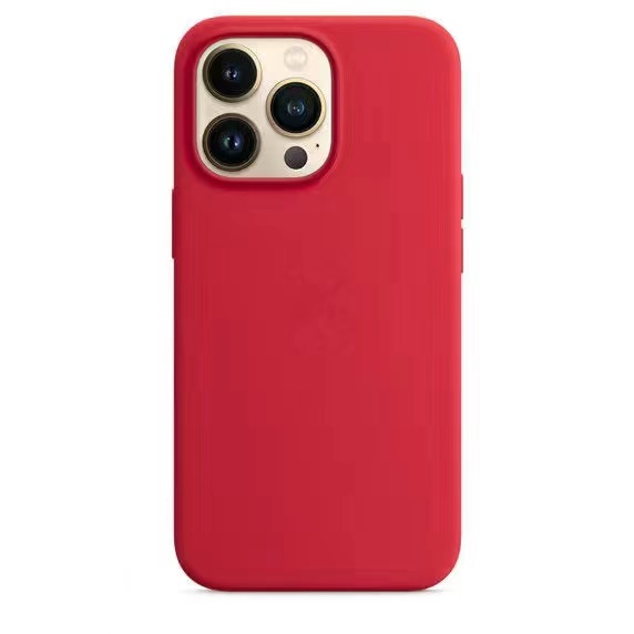 Hot Selling Magnetic Liquid Silicone Phone case for iphone 12 13 Pro Max Phone With Animation Phone case