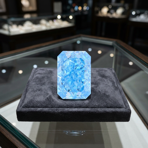 Diamante Suelto CVD Cultivado en Laboratorio, Corte Radiante Azul Fantasía, Certificado IGI para Joyería - Product Image 2