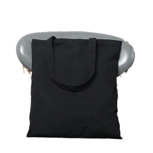 Custom Thin Thick Reusable Cotton Blank Silk-<b>screen</b> Printed <b>Folding</b> Zipper Shopping Canvas Tote Bags Gift Eco-Friendly Custom - Product Image 1