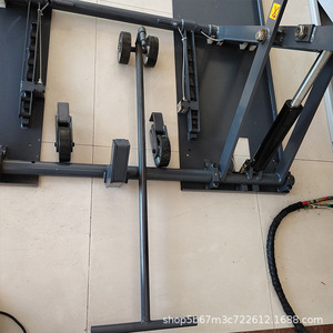 Elevador de Tijera de Posición Media TJST 7230, Elevador Hidráulico para Autos con Protección Contra Sobrecarga para Talleres de Reparación Automotriz - Product Image 1