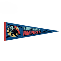 Drapeau fanion en feutre polyester pour événements d'entreprise, logo personnalisé, durable, imperméable, prix usine, pour réunions annuelles et décoration de conférences