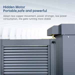 Porte automatique d'industrie de porte d'oscillation avec l'ouvreur <span class=keywords><strong>motorisé</strong></span> pour l'application d'entrée de maison - Product Image 3