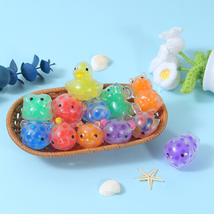 Jouet de compression réaliste en forme de canard avec billes d'eau colorées, un jouet farfelu pour soulager le stress et la tension, idéal comme cadeau - Product Image 2