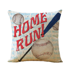 Balls Sport Home Furnishing Decoration Print <strong>Rectangular</strong> <strong>Cushion</strong> <strong>Cover</strong> with logo Print - Product Image 4