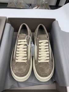 Chaussures décontractées pour hommes de créateur, chaussures de skate en cuir véritable respirant de haute qualité, semelle épaisse à lacets, style streetwear - Product Image 4