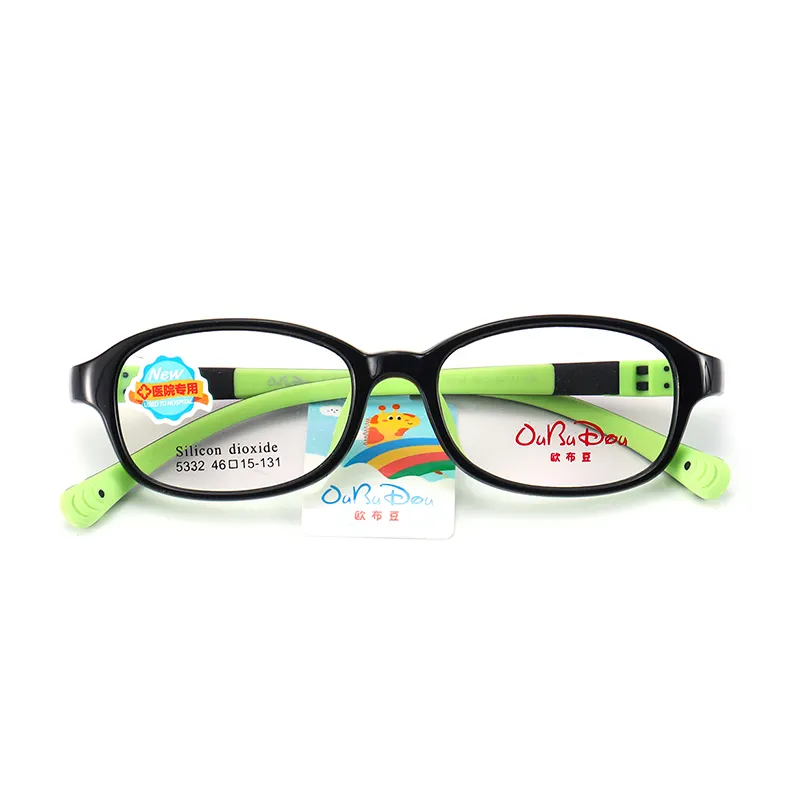 Bingkai Optik Ringan Kualitas Terjamin, Bingkai Kacamata Modis Anak-anak Pendukung Hidung Kaki Ringan
