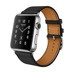 VENTE CHAUDE 38MM 42MM Mode Véritable Grain Barenia Pour <span class=keywords><strong>Apple</strong></span> <span class=keywords><strong>Cuir</strong></span> Montre iwatch Bande <span class=keywords><strong>Bracelet</strong></span> En <span class=keywords><strong>Cuir</strong></span> 5 4 3 2 1 - Product Image 1