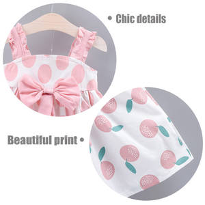 Conjunto de Ropa Casual de Verano para Niñas de 0 a 3 Años, Falda de Algodón con Flores, Sombrero, Sin Mangas, Ropa para Niños, Vestidos para Bebés - Product Image 4