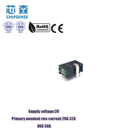 Sensor de Corriente Hall de Bucle Abierto Serie AN6V PB50, Alimentación 5V, 20A 32A 40A 50A, Transductor de Corriente de Pulso AC/DC para Servomotor, UPS, SMPS