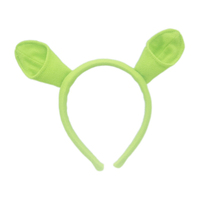 Bandeau de tête de monstre vert de dessin animé pour enfants, bandeau de tête de dessin animé pour Halloween, carnaval, fête, accessoires de déguisement