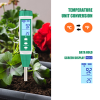 3pcs Alat Ukur Tanah NPK Presisi Tinggi, Detektor Nitrogen (N) Fosfor (P) Kalium (K) Cepat, Kit Uji Tanah