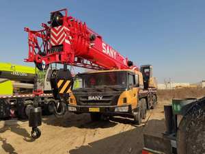 Grúa móvil Sany usada de 80 toneladas en venta, bajo consumo de combustible, alta eficiencia - Product Image 4