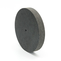 9S MED 6X1X3/4 Roue de polissage non tissée en satin pour la forme de cylindre en acier inoxydable avec support de personnalisation OEM