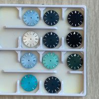 Esfera OEM RLX de 36 mm - Diseño Original del Movimiento 3235, Función de Día, Compatible con SW200, Números Romanos de 29 mm