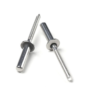 Rivets à tête plate ronde à extrémité fermée en acier inoxydable GB12615.4 - Product Image 6