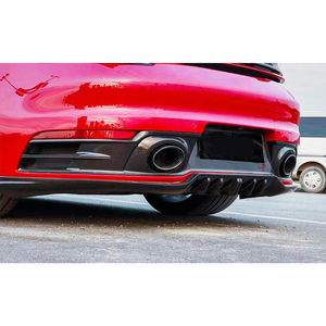 Kit de modification de pare-chocs arrière en fibre de carbone léger et de haute valeur pour 911 Carrera 992 (2019-2024) - Product Image 3