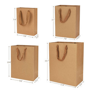 Sac en papier professionnel biodégradable Service <span class=keywords><strong>maison</strong></span> Impression de qualité supérieure à la demande - Product Image 5