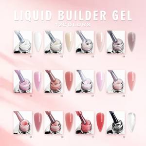 เจลต่อเล็บ Tpo Hema Free Liquid Builder <span class=keywords><strong>Gel</strong></span> ขนาด 12 มล. สำหรับยูวี/แอลอีดี แห้งเร็ว ติดทนนาน ไม่แตกหัก อุปกรณ์ทำเล็บ - Product Image 2