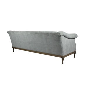 SHAYNE-expositor de alta calidad para sofás de marcas famosas, mueble tapizado en color <span class=keywords><strong>gris</strong></span>, conjunto moderno de 2 sofás - Product Image 4