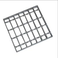 Grille en acier galvanisé sur mesure, résistante à la corrosion, pour les stations d'épuration des eaux usées, les usines chimiques, les sols industriels