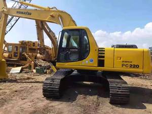 เครื่องขุด PC220-6 Komatsu มือสองแบรนด์ดังชิ้นส่วนหลักเครื่องยนต์รับประกัน1ปี - Product Image 4