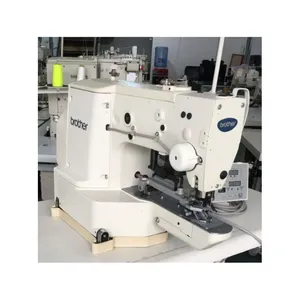 High speed used brother 438 button attaching industrial sewing machine for sale