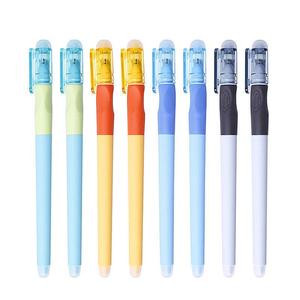 Bolígrafo de gel borrable de 0.5 mm con cuerpo de plástico y borrador incorporado para uso escolar y de oficina B7501 - Product Image 5