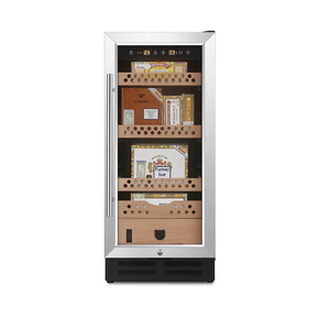 Humidor à cigares noir compact NE-137-8 pour magasin de tabac commercial, avec logo personnalisé, élimination de l'ammoniac, 100L, 400 cigares, vitrine à porte unique - Product Image 3