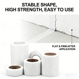Selfadhesive Fiberglass Mesh Tape Anticrack Fiberglasscloth Interior Wall Mesh for Puttying Anti-crack Mesh Tape Fiberglass Mesh - Product Image 6