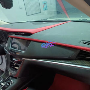 Aggiornamento personalizzato dei pannelli delle portiere dei sedili <span class=keywords><strong>auto</strong></span> e dei pannelli degli strumenti con un restyling alla moda in stile colore alcantara - Product Image 2