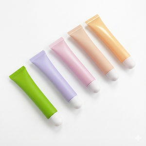 Tube cosmétique de luxe personnalisé ABL pour gloss à lèvres, emballage de 20 ml, couleur personnalisée brillante avec impression offset en soie et estampage à chaud - Product Image 4