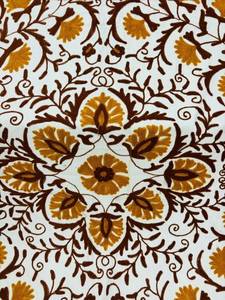 Couverture en coton ouzbek Suzani brodée à la main, drap de lit, couvre-lit, tapisserie brodée Suzani, tenture murale colorée, vente en gros B2B - Product Image 4
