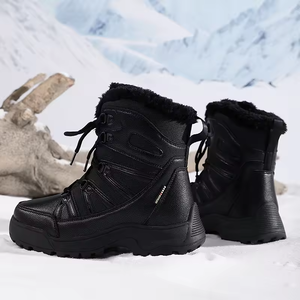 Wholesale Large Size New <b>Ladies</b> Padded Women's <b>Boots</b> <b>Waterproof</b> Lightweight Plush Warm Sports Outdoor <b>Snow</b> <b>Boots</b> - Product Image 4