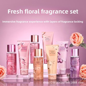 Set de Regalo de Perfume Popular al por Mayor, Shantou, Spray Corporal y Loción Corporal Unisex de 100 ml de Larga Duración para Uso Diario - Product Image 5