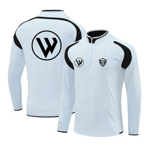 Último Modelo de Chándal de Fútbol para Hombre, Estilo Retro Vintage, Venta al por Mayor, Media Cremallera, 100% Poliéster, Secado Rápido, Transpirable, Manga Larga, Personalizable - Product Image 6