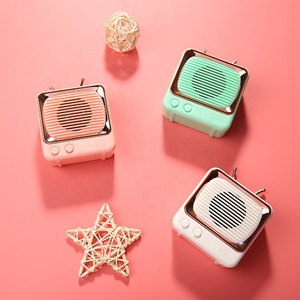 La mejor Promoción regalo OEM Mini lindo diseño de TV Retro Bluetooth <span class=keywords><strong>altavoces</strong></span> portátiles - Product Image 6