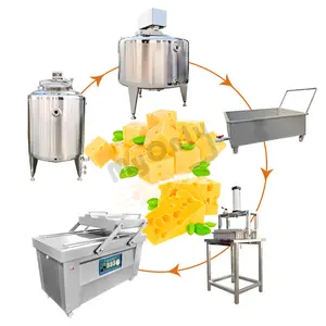 MYONLY Small Scale Milk Pasteurizer Butter Cheese Make Machine 50l Dairy Cheese Process Plant and Machine