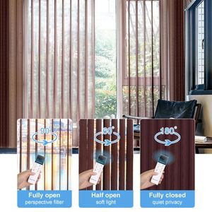 Stores verticaux motorisés <span class=keywords><strong>Luminette</strong></span>, stores automatiques électriques, rideaux verticaux - Product Image 4