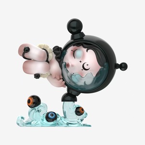 100% Original POPMART SKULLPANDA Image de la série de figurines de réalité LABUB MACARON Boîte aveugle en matériau PVC - Product Image 4