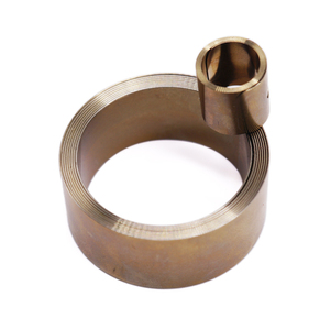 Tùy Chỉnh Phẳng Cuộn Dây Suối Nước Cường Độ Cao Đồng Thép Không Gỉ Sprital Lực Lượng Không Đổi Điện Mùa Xuân - Product Image 3