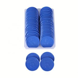 Conception Gratuite – Jetons de Poker en Argile Premium Vides de 38 mm, Marqueurs de Balle en Plastique Personnalisables avec Impression Numérique - Product Image 3